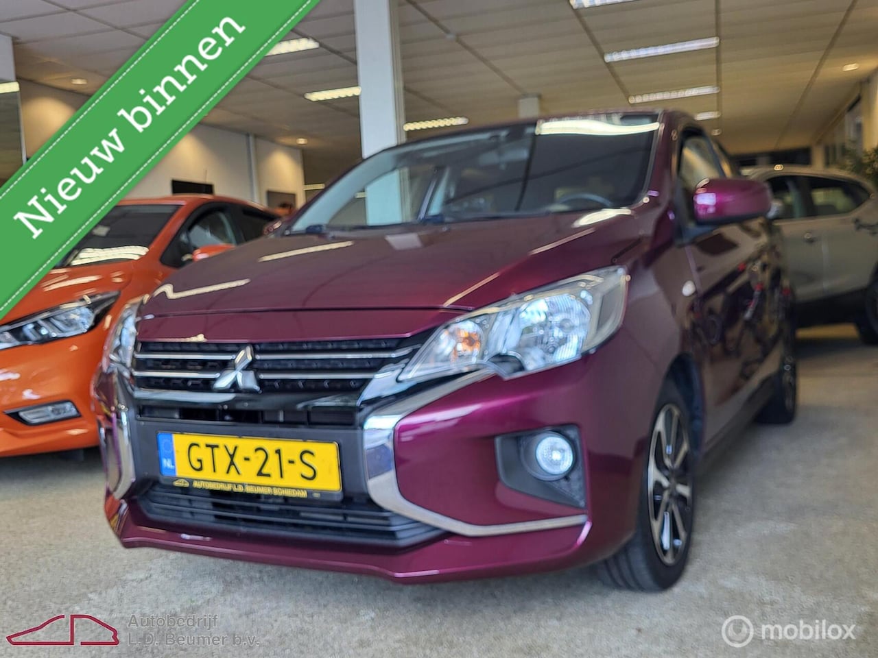 Mitsubishi Space Star - 1.2 Intense AUTOMAAT *RIJKLAARPRIJS!* - AutoWereld.nl