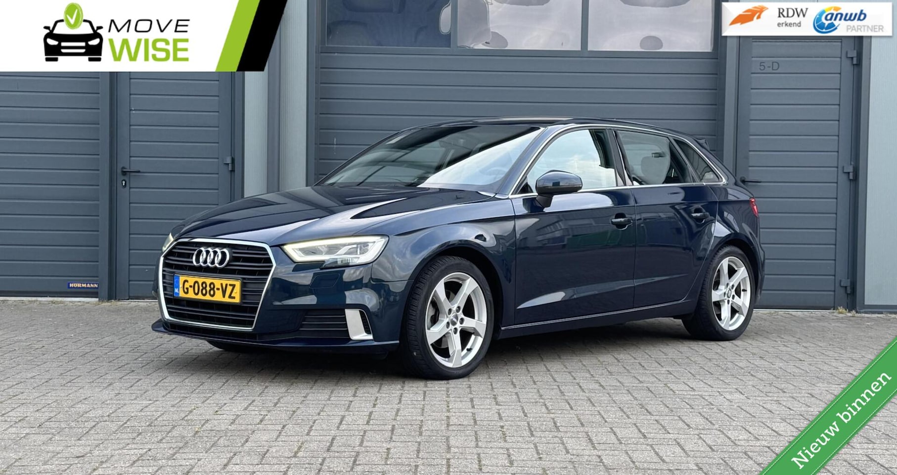 Audi A3 Sportback - 1.4 TFSI 4 Cil. 150pk | Nieuwe Model | Sportline | 123.000 KM | 5 Deurs | LED | Stoelverwa - AutoWereld.nl
