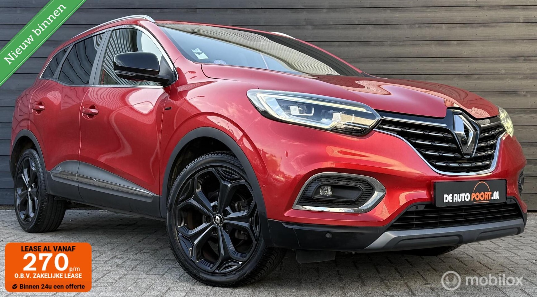 Renault Kadjar - 1.3 TCe Black Edition Automaat Navi/LED/19" - AutoWereld.nl