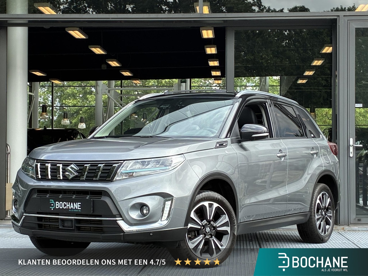 Suzuki Vitara - Style 1.4 Boosterjet Style Smart Hybrid | Trekhaak | Panoramadak | Carplay/Android | - AutoWereld.nl