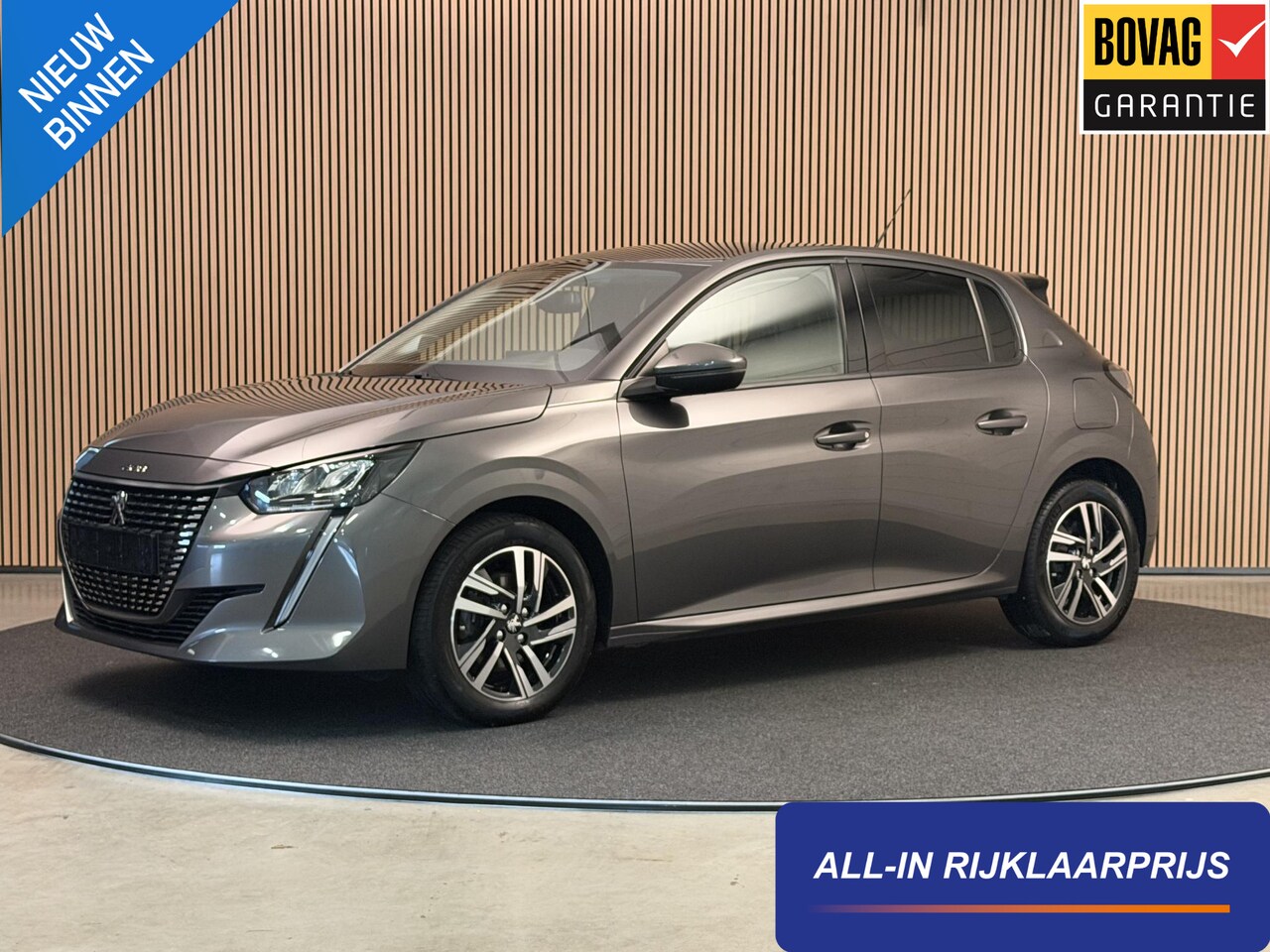 Peugeot 208 - 1.2 PureTech 100PK Aut. Allure Pack | Carplay | Camera | Stoelverw. | Keyless | Incl. gara - AutoWereld.nl