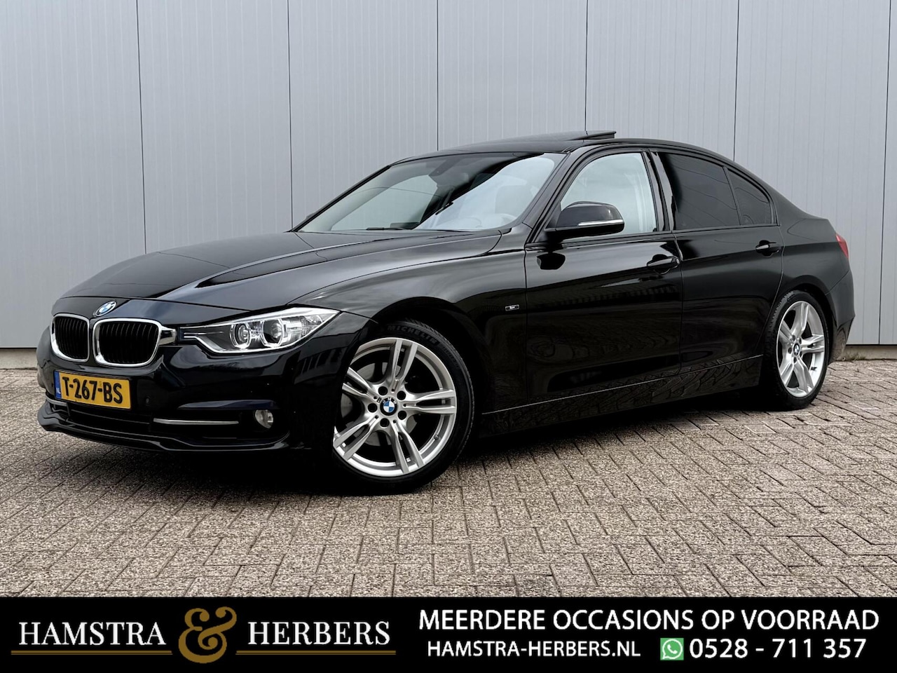 BMW 3-serie - 320d Sport-Line automaat, zwart - AutoWereld.nl