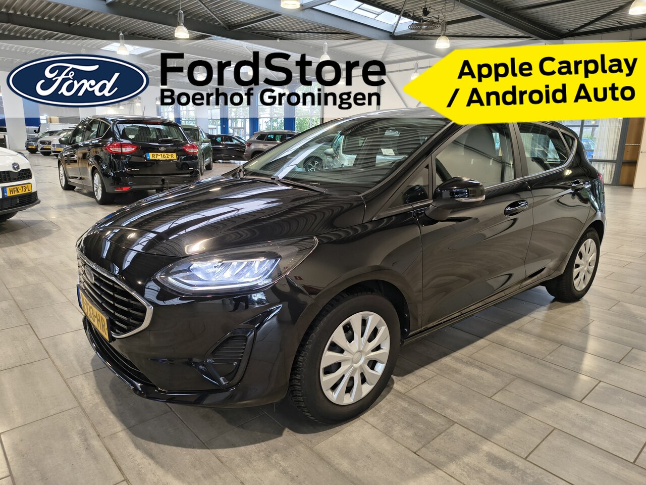Ford Fiesta - EcoBoost Connected | Navi | Cruise | LED | 4 seiz. banden | Park. sensoren - AutoWereld.nl