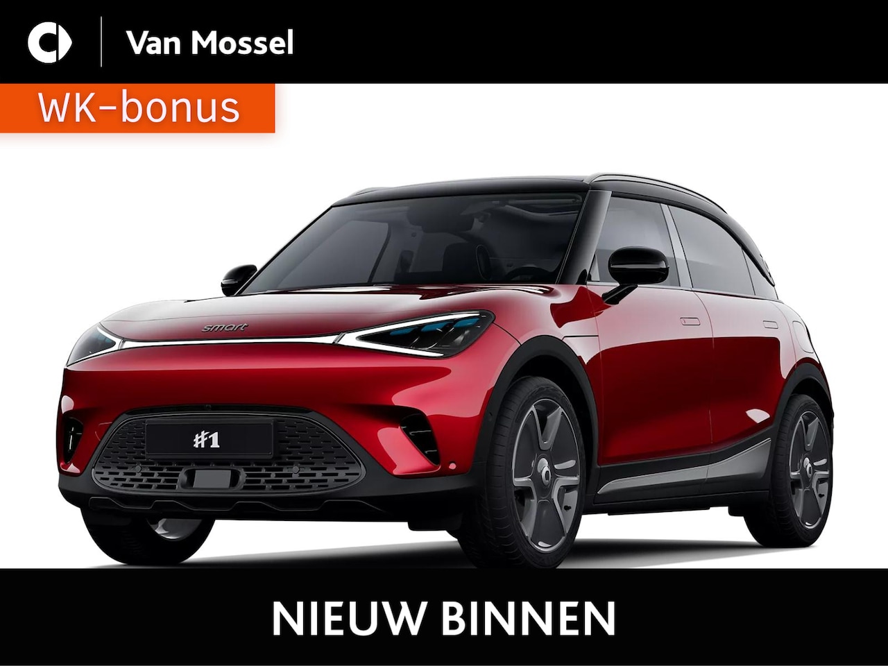 Smart #1 - Pro / Stoelverwarming /  Halo Roof / 360°-camera / Easy entry / Frunk - AutoWereld.nl