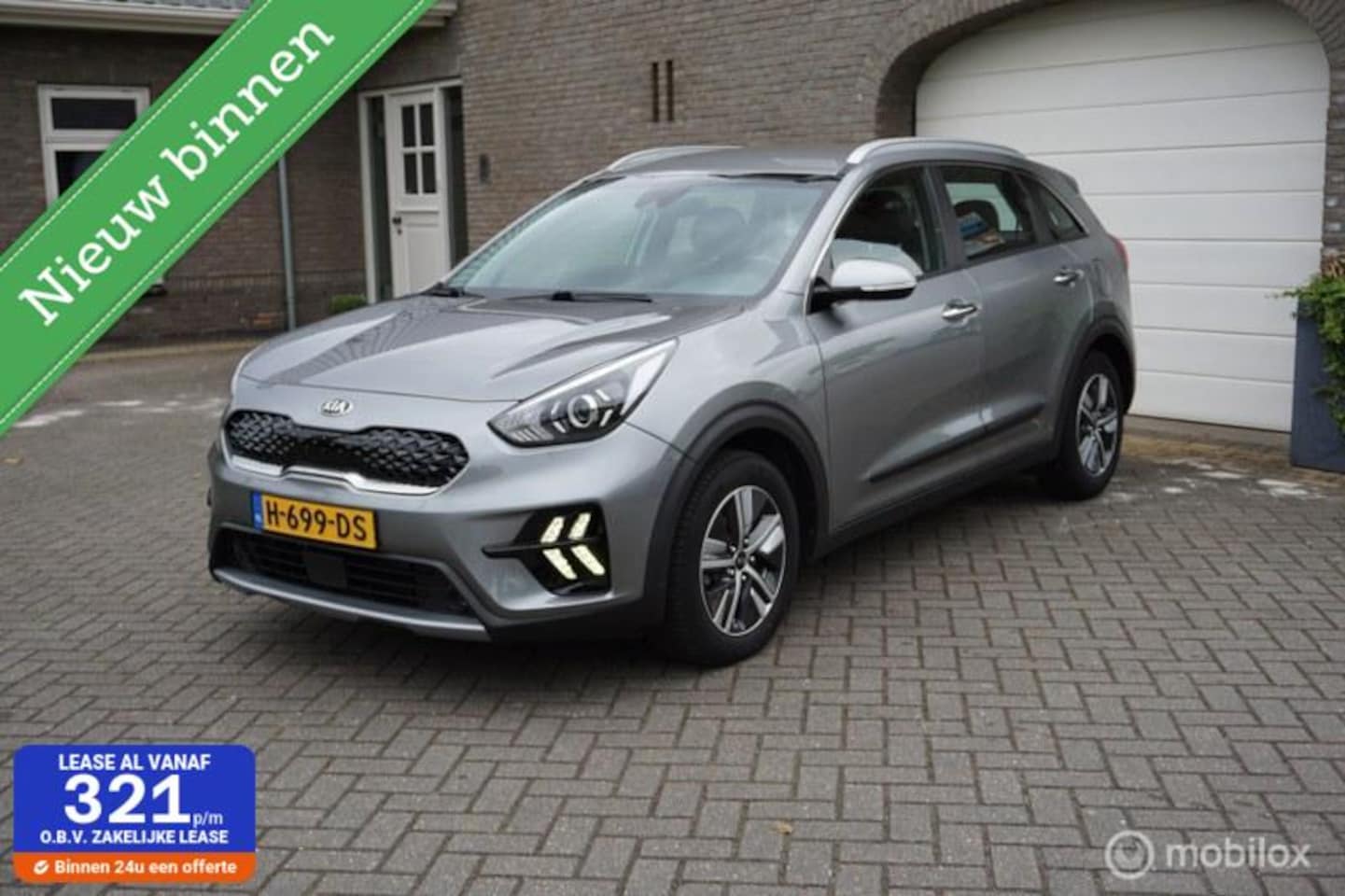 Kia Niro - 1.6 GDi Hybrid DynamicLine dealer onderhouden !! - AutoWereld.nl