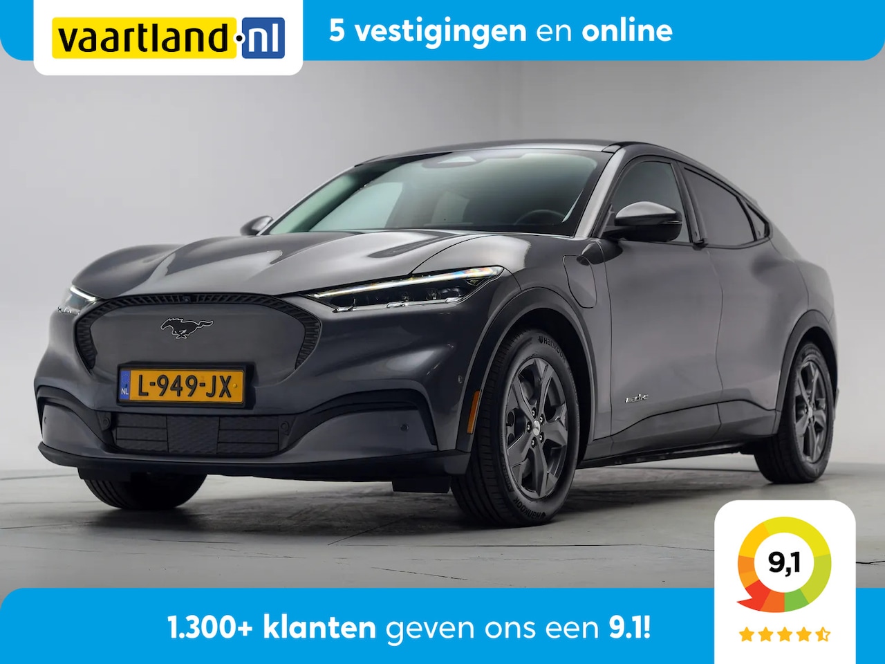 Ford Mustang Mach-E - RWD 75kWh [ B&O 360°Cam CarPlay Stoelverwarming ] - AutoWereld.nl