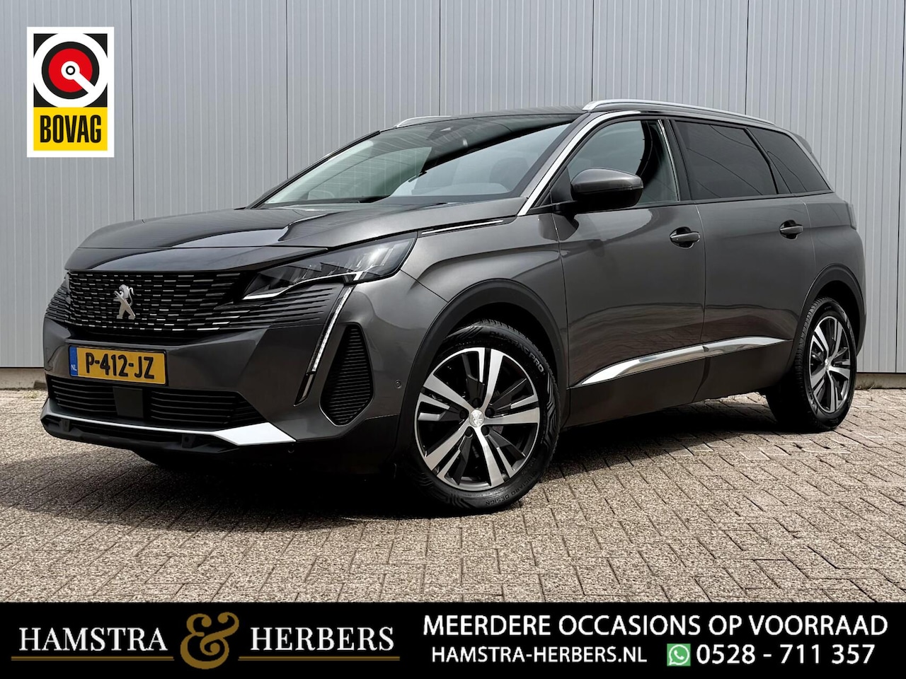 Peugeot 5008 - 1.2 PureTech Active Pack Business antraciet - AutoWereld.nl