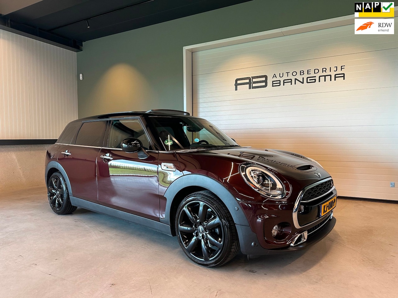 MINI Clubman - Mini 2.0 COOPER S (192pk) AUTOMAAT CHILI-uitv|NAVIGATIE|CLIMA AIRCO|LEDER|CRUISECONTROL|LM - AutoWereld.nl