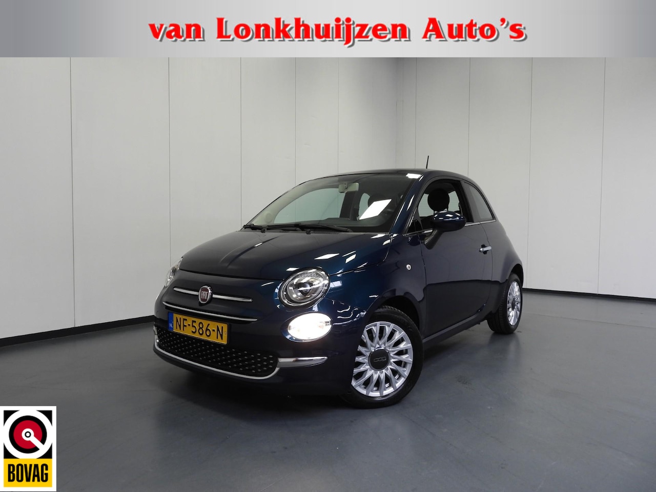 Fiat 500 - 0.9 TwinAir Turbo Lounge AIRCO/PANODAK/CRUISE/PDC/LMV! - AutoWereld.nl
