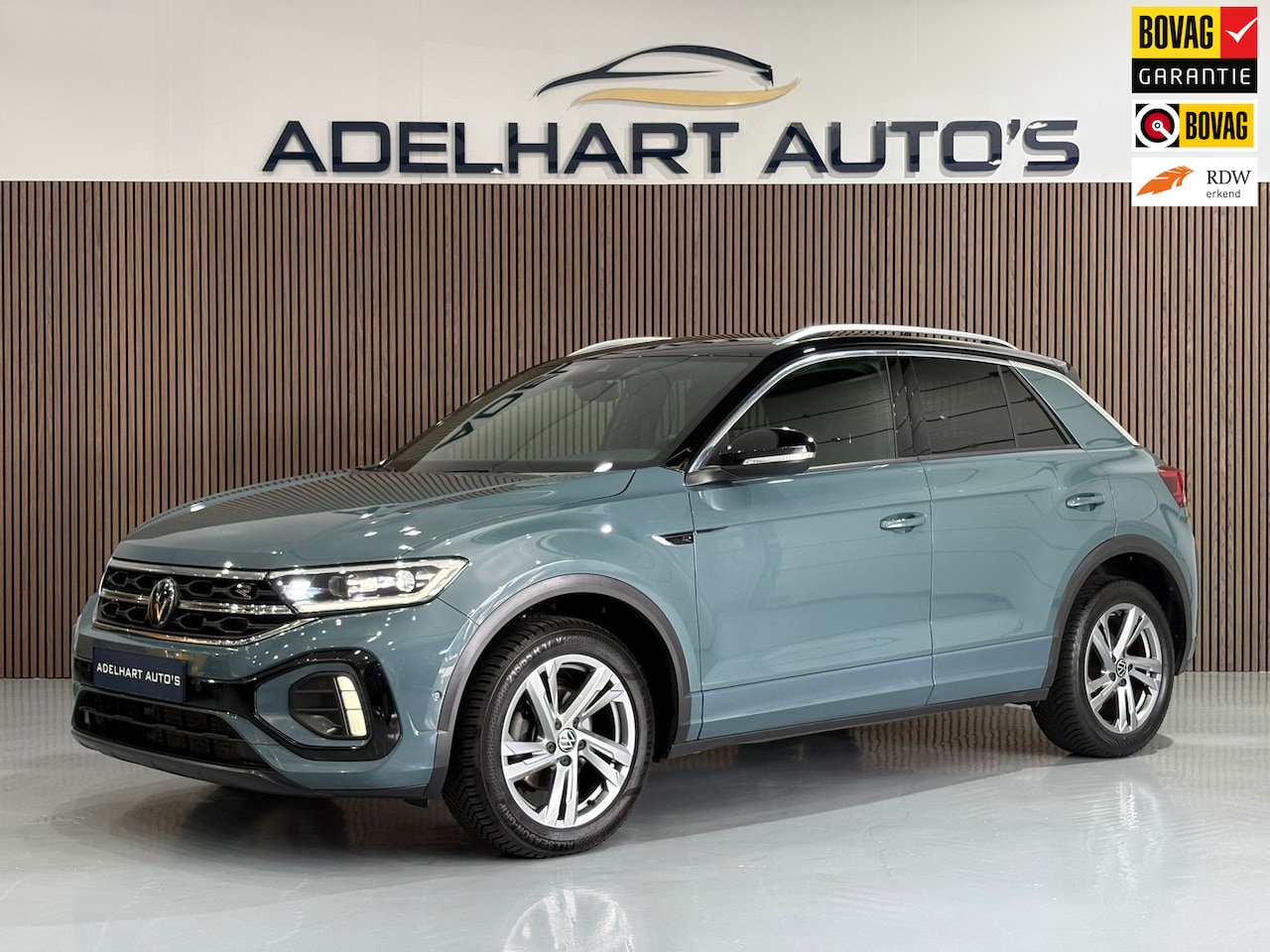 Volkswagen T-Roc - 1.0 TSI R-Line Nieuw model / Navigatie full map / Climate control / Adaptive Cruise / etc. - AutoWereld.nl
