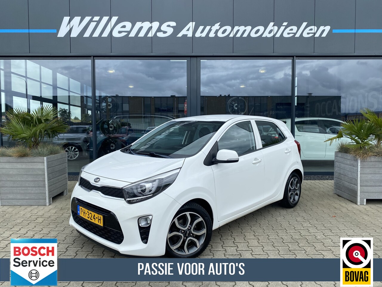Kia Picanto - 1.0 CVVT First Edition App Connect, Navigatie, Camera - AutoWereld.nl