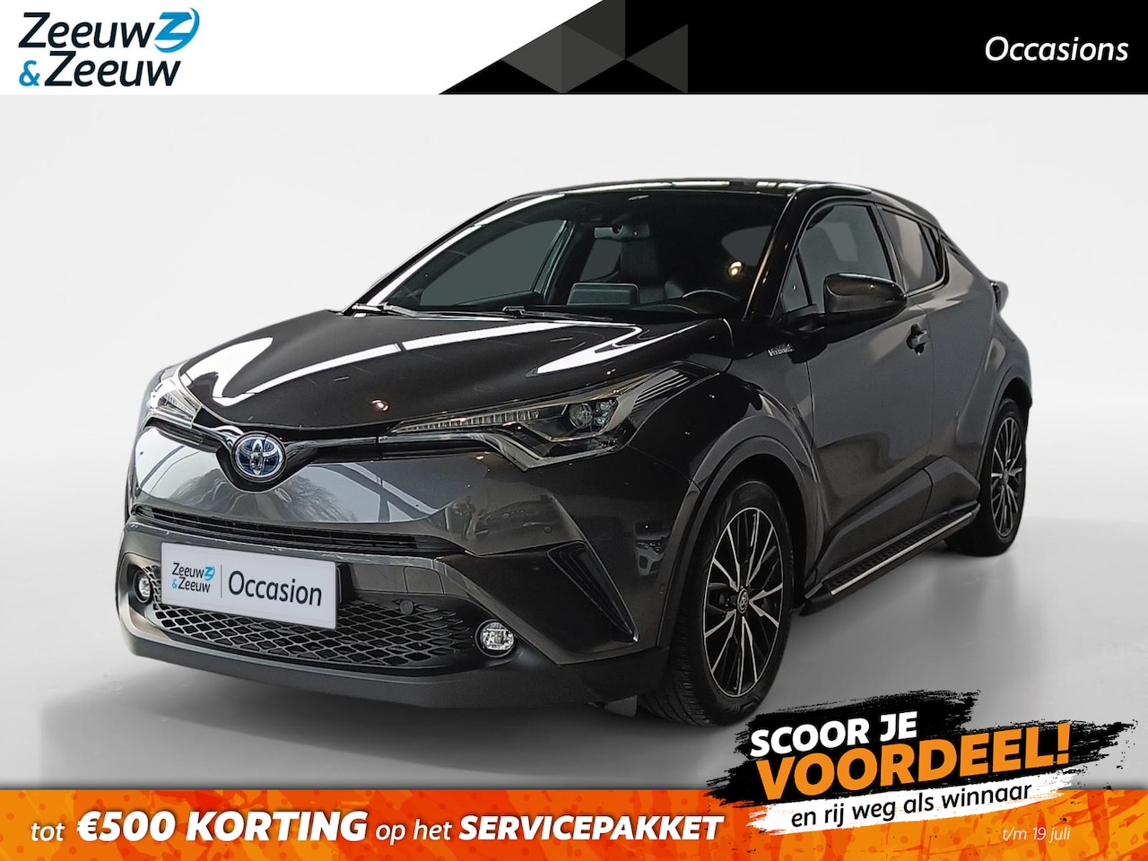 Toyota C-HR - 1.8 Hybrid Executive Ultimate JBL | adaptieve cruise control | Lage km stand - AutoWereld.nl