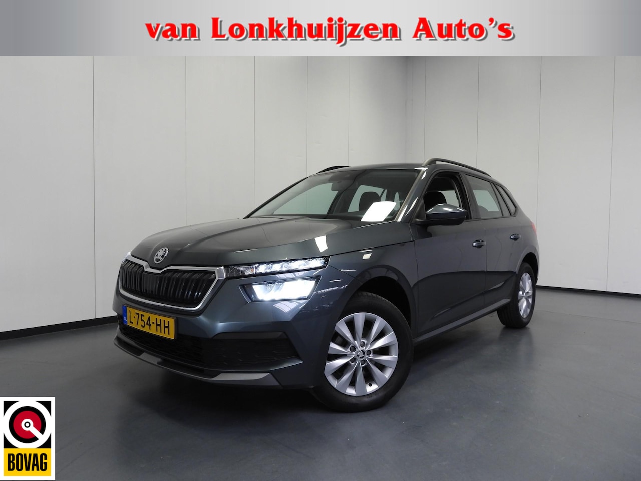 Skoda Kamiq - 1.0 TSI Ambition NAVI-APP/CRUISE/LED/TREKH./16"LMV! - AutoWereld.nl