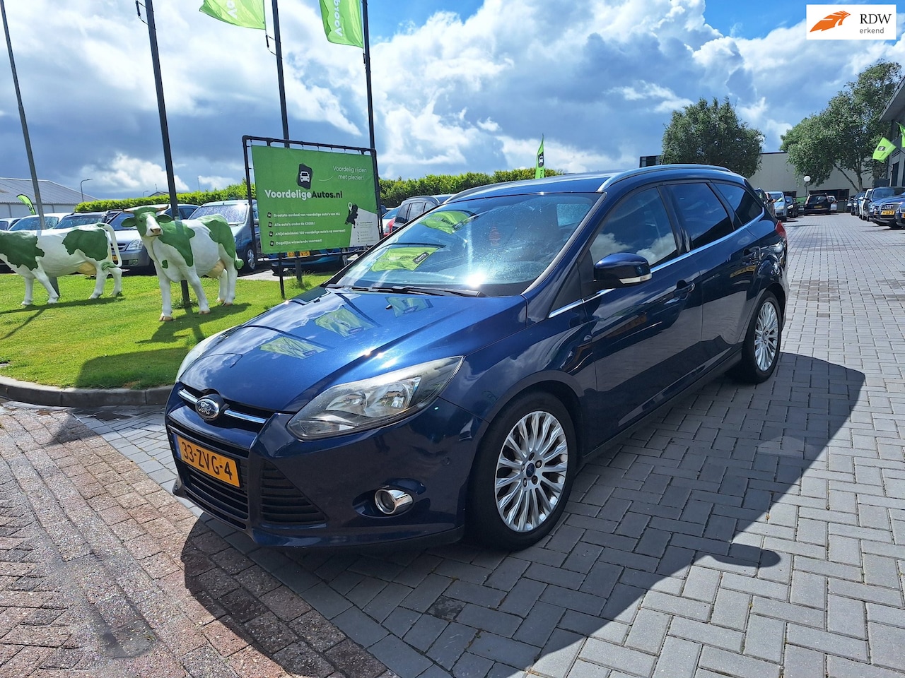 Ford Focus Wagon - 1.6 TDCI ECOnetic Lease Titanium 1.6 TDCI ECOnetic Lease Titanium + Nieuwe APK - AutoWereld.nl