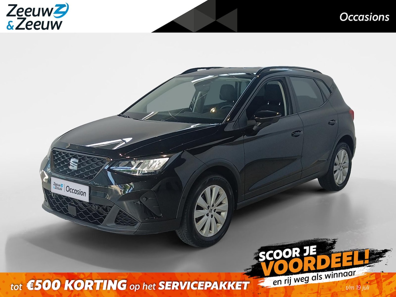 SEAT Arona - 1.0 TSI Style Business Intense *Navi+Camera*Climate Control*Carplay*Stoelverwarming*Parkee - AutoWereld.nl