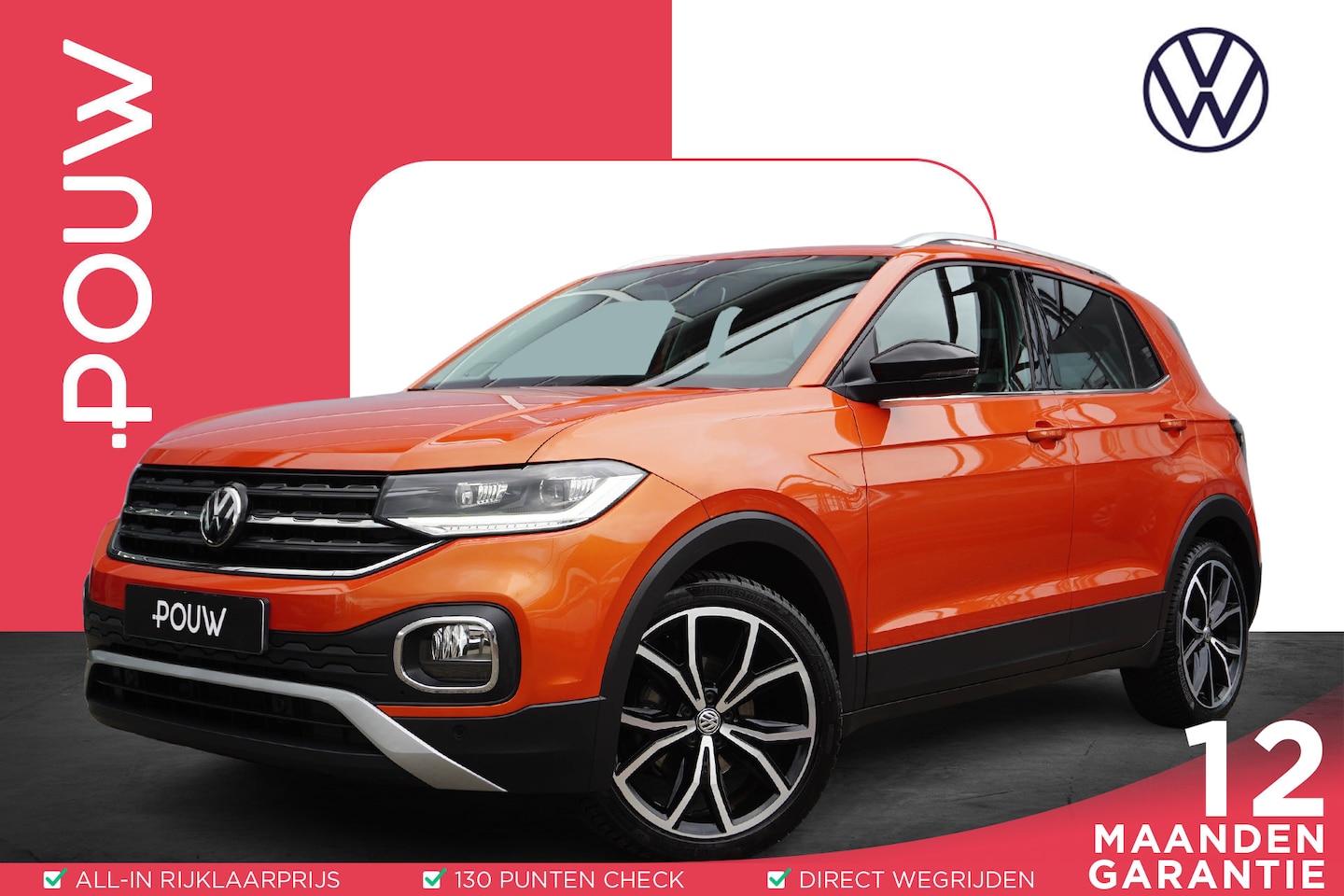 Volkswagen T-Cross - 1.0 TSI 115pk DSG Style | Trekhaak | Keyless | Beats | Navigatie - AutoWereld.nl