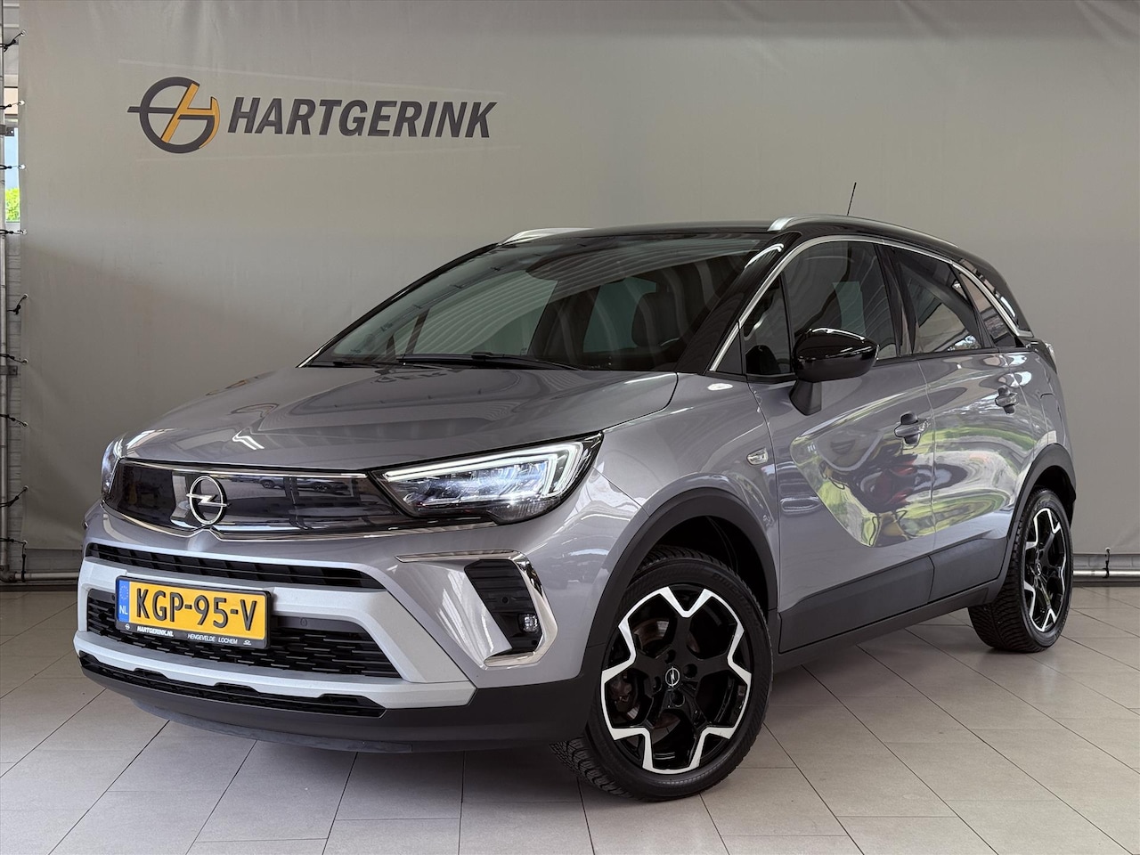 Opel Crossland - 1.2 130pk Elegance Automaat* Airco / Cruise / PDC / Winterpakket /Trekhaak. - AutoWereld.nl