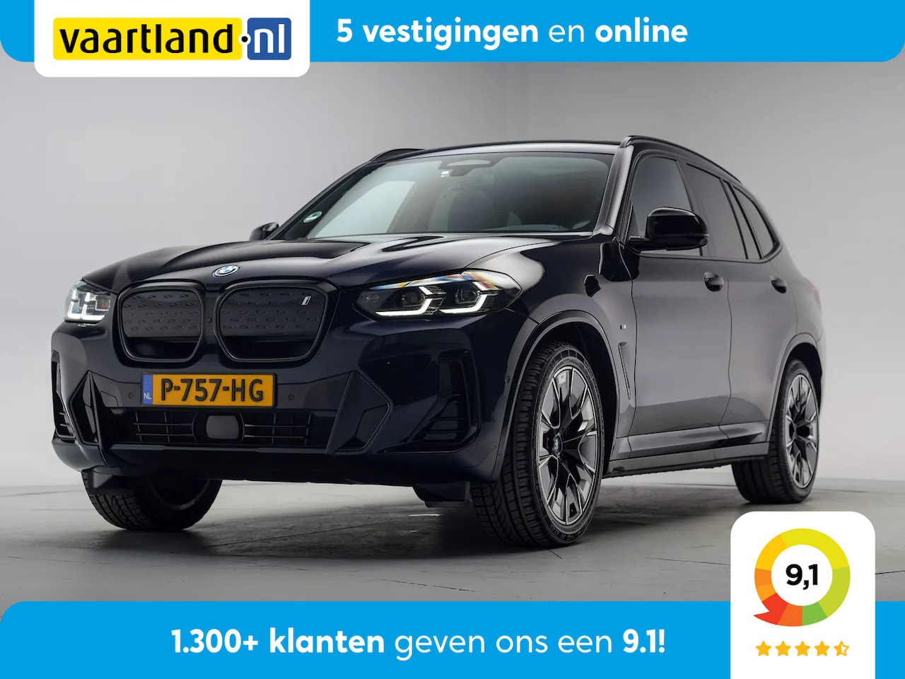 BMW iX3 - M-Sport 80 kWh Executive 3-Fase [ Panorama Leder Memory Camera Navi Carplay / Android ] - AutoWereld.nl