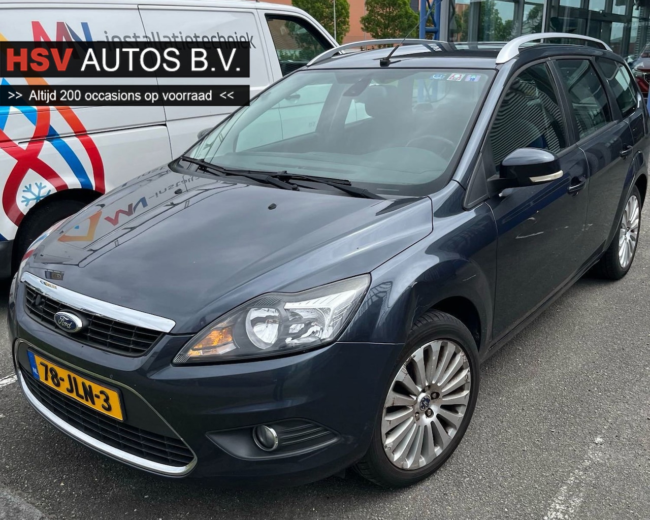 Ford Focus Wagon - 1.8 Titanium Flexi Fuel navi LM *apk 05-2027* - AutoWereld.nl