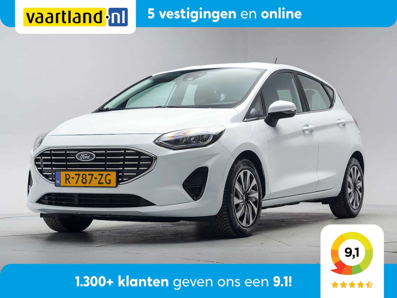 Ford Fiesta - 1.0 EcoBoost 95pk Titanium 5-drs Aut. [ Navi Climate Apple/Android ] - AutoWereld.nl