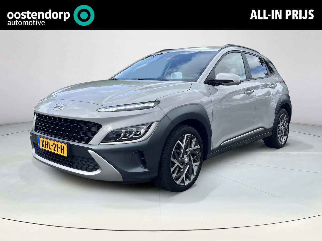 Hyundai Kona - 1.6 GDI HEV Fashion | All-in prijs | Automaat | Navigatie | Android auto - AutoWereld.nl