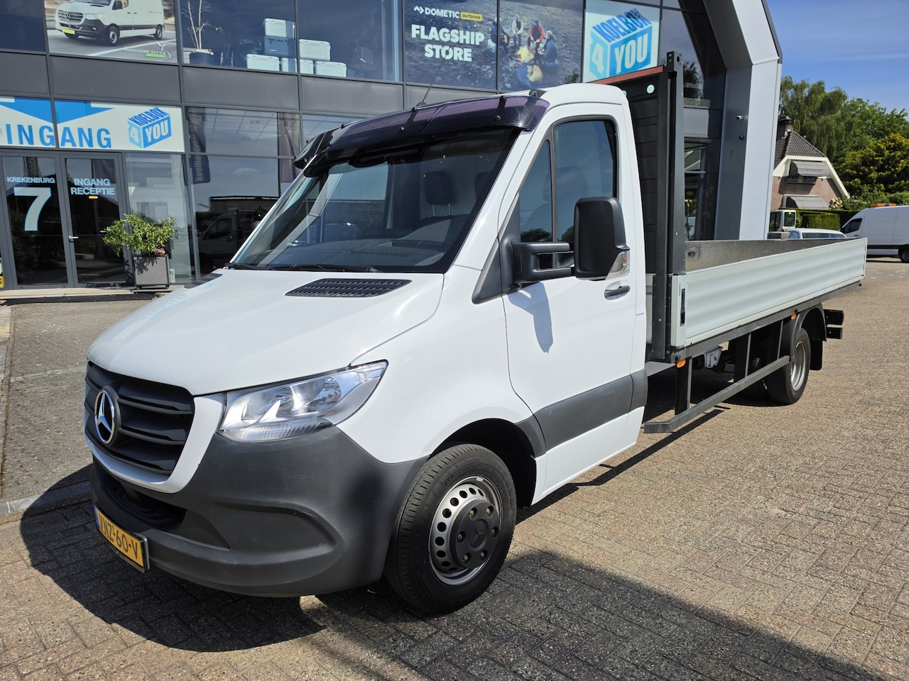 Mercedes-Benz Sprinter - 519 CDI L3 Chassis Cabine met Opel Laadbak * 3,5t Trekgewicht * - AutoWereld.nl