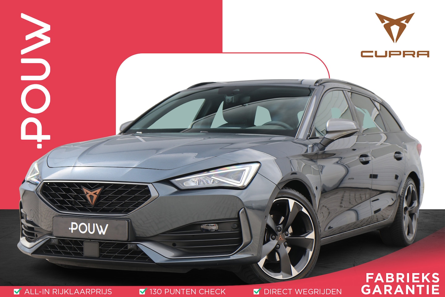 CUPRA Leon Sportstourer - 1.5 eTSI 150pk DSG Business Edition | App Connect | Stoelverwarming | Parkeersensoren - AutoWereld.nl