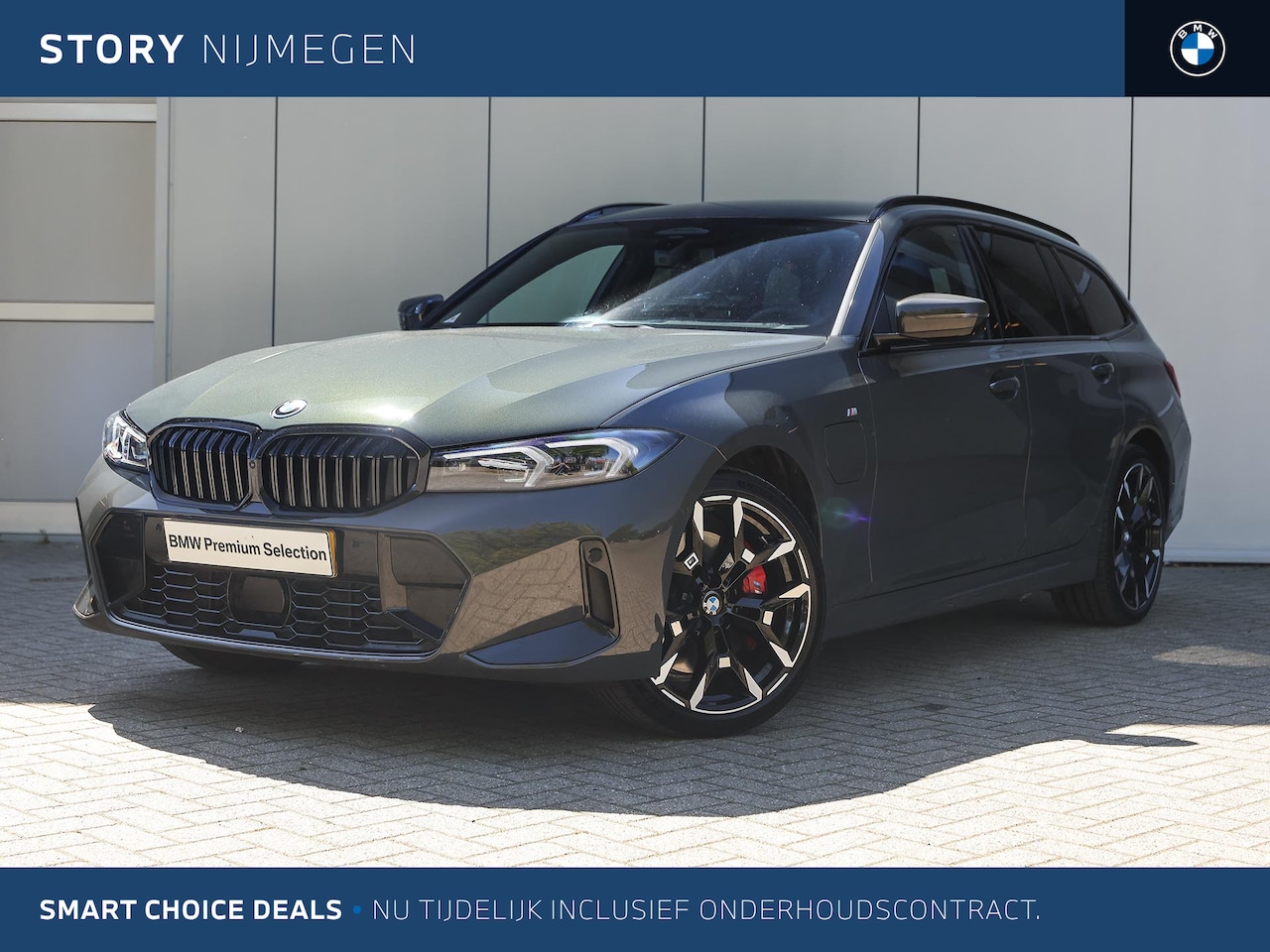 BMW 3-serie Touring - 330e High Executive M Sport Automaat / Trekhaak / Sportstoelen / Adaptieve LED / M Adaptie - AutoWereld.nl