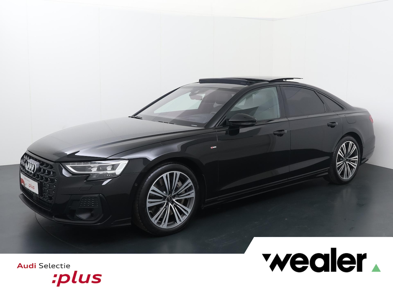 Audi A8 - 60 TFSI e quattro | 462 PK | Panoramadak | 360 graden Area view | Head-up display | S line - AutoWereld.nl