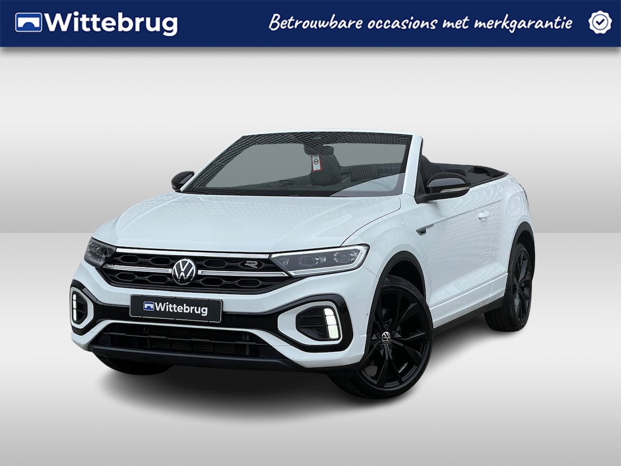 Volkswagen T-Roc Cabrio - 1.5 TSI 150PK DSG R-Line / Black Style / Trekhaak / 19'' LMV / VW - AutoWereld.nl