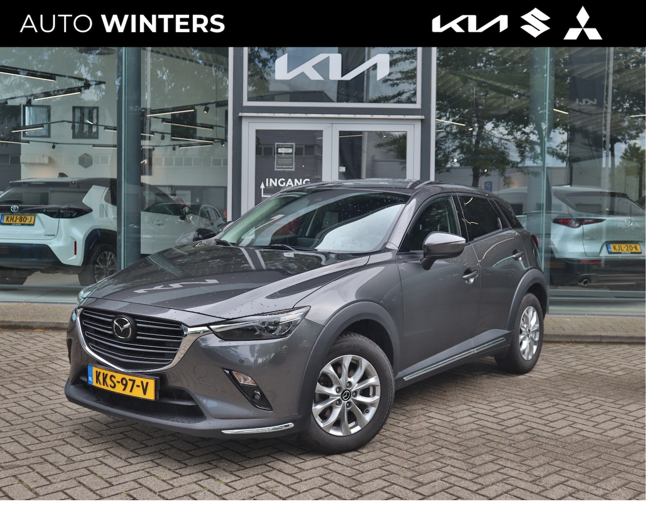 Mazda CX-3 - 2.0 SkyActiv-G 120 GT-M | Camera | Alcantara | Memory | Leder | - AutoWereld.nl