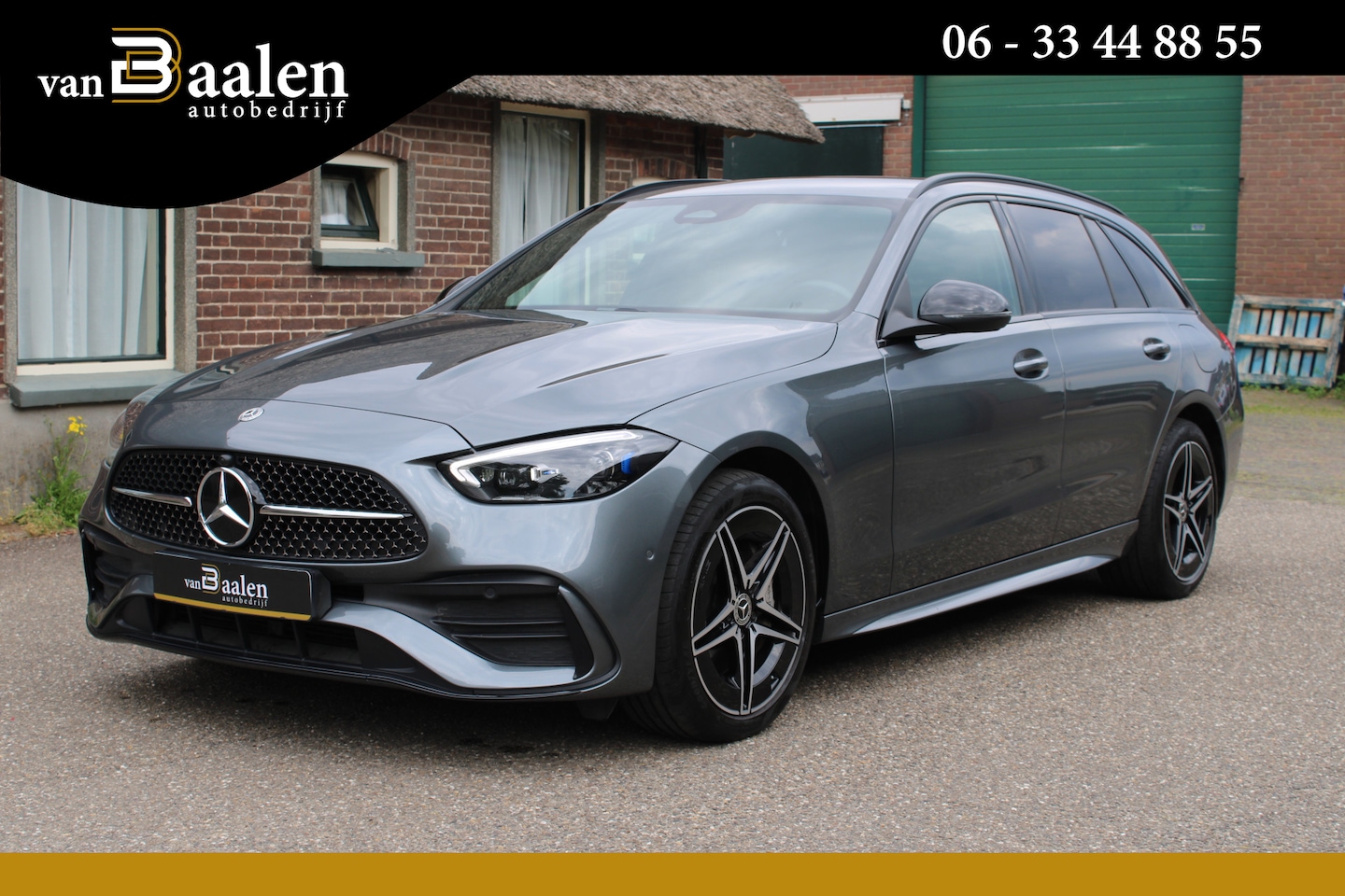 Mercedes-Benz C-klasse Estate - 300 e Solution AMG SFEER TREKHAAK FULL LED 50000KM!!! - AutoWereld.nl