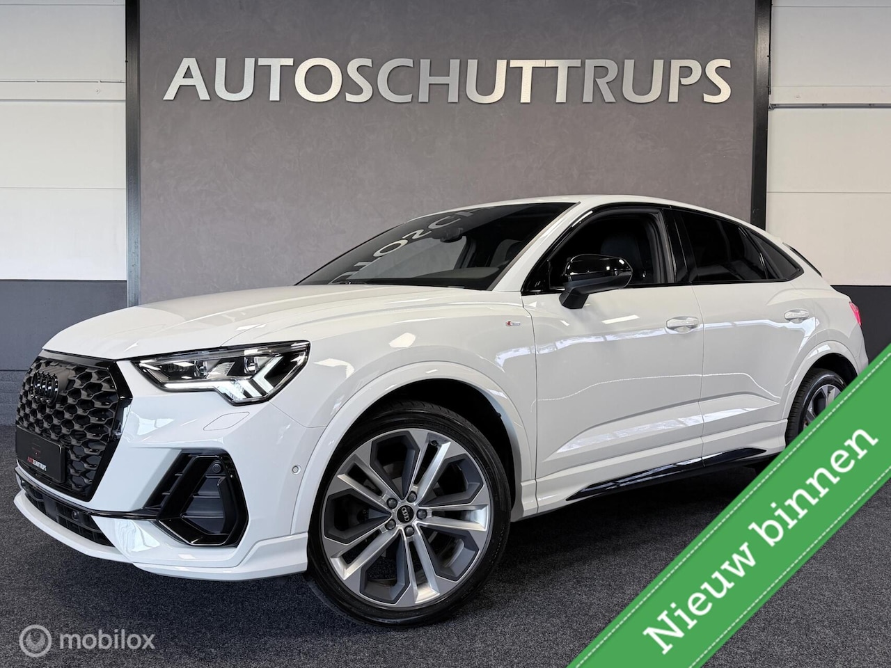 Audi Q3 Sportback - 35 TFSI S Line / BLACK OPTIC / LEER / LMV 20'' / MATRIX-LED / CAMERA / VIRTUAL DASH / ELEK - AutoWereld.nl
