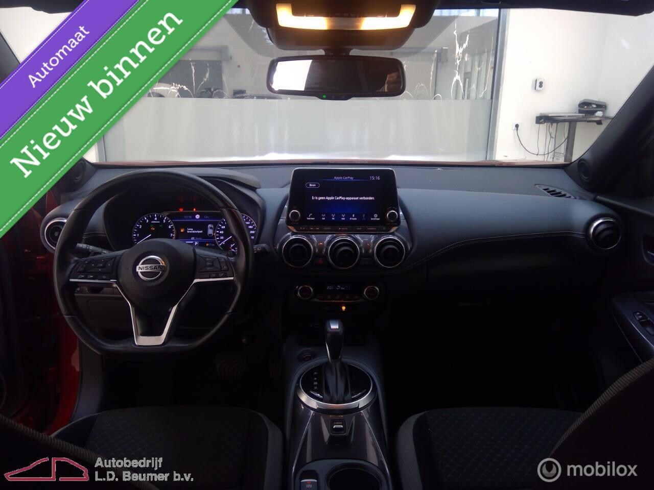 Nissan Juke - 1.0 DIG-T AUT. N-Connecta Navi *NL. 1e EIG., TRKHK, RIJKLAARPRIJS!*
