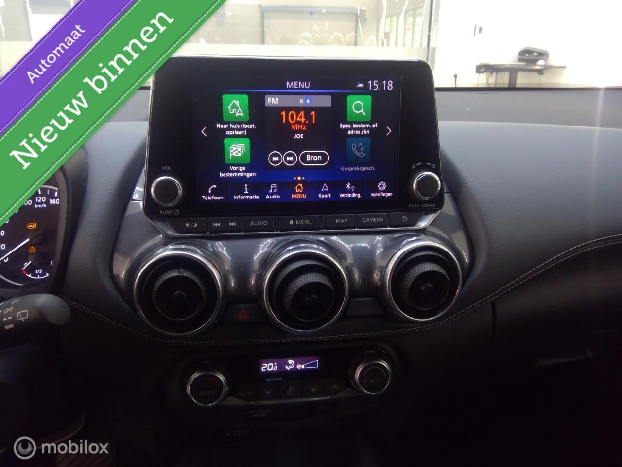 Nissan Juke - 1.0 DIG-T AUT. N-Connecta Navi *NL. 1e EIG., TRKHK, RIJKLAARPRIJS!*