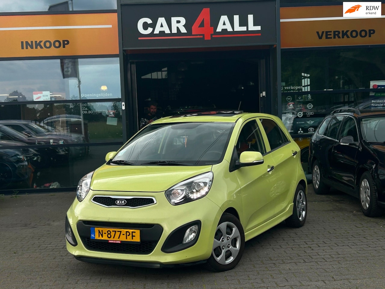 Kia Picanto - 1.0 CVVT Comfort Pack DAKJE/AIRCO/KEYLESS GO/APK 2-12-2026/RIJDT PERFECT - AutoWereld.nl