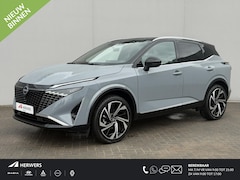 Nissan Qashqai - 1.3 MHEV Xtronic Tekna Plus / Panoramadak / Fabrieksgarantie tot 2-2028 / HUD / BOSE / ACC