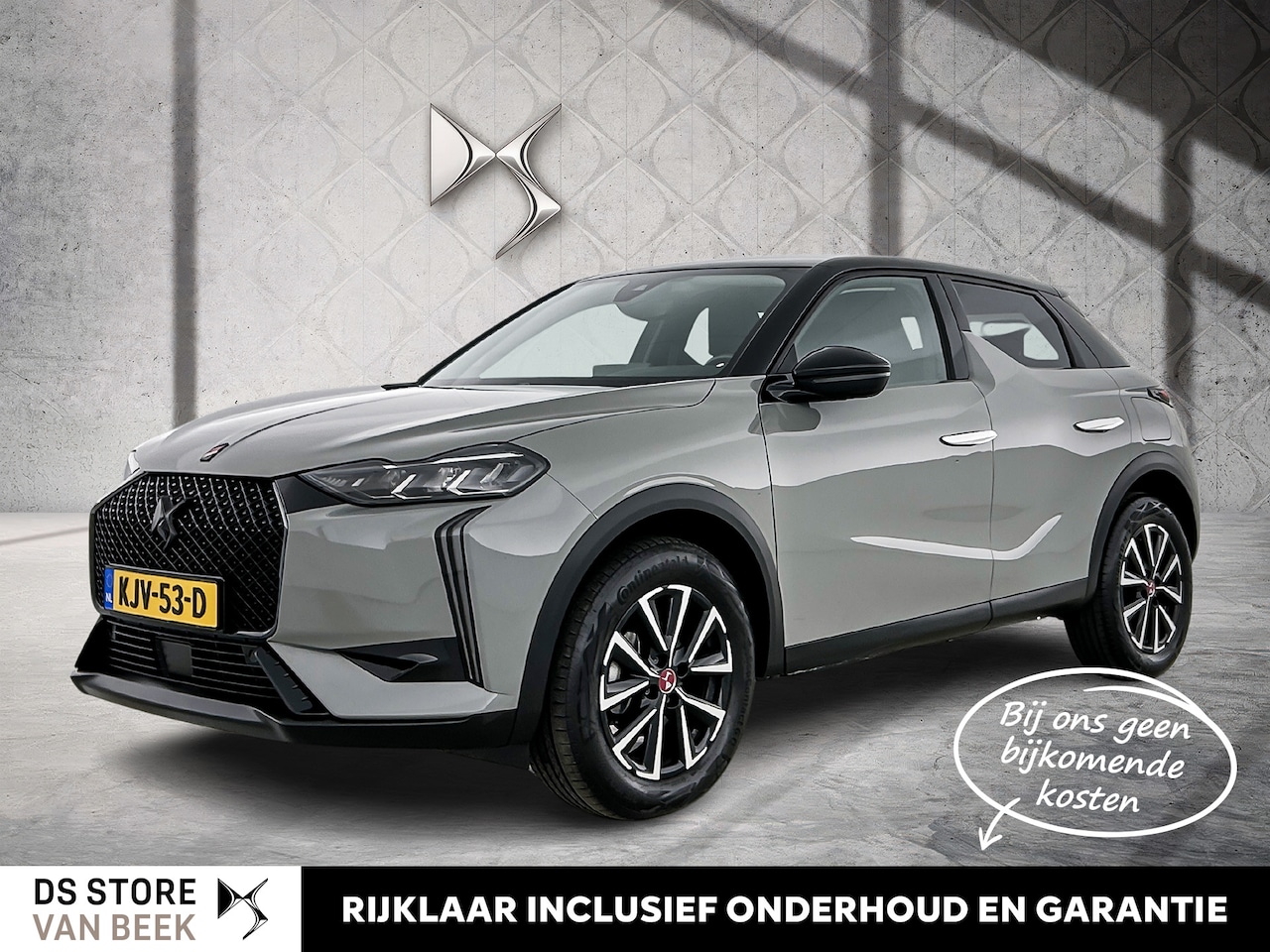 DS 3 - 100PK Performance Line | Rijklaar | Apple carplay / android auto draadloos | - AutoWereld.nl