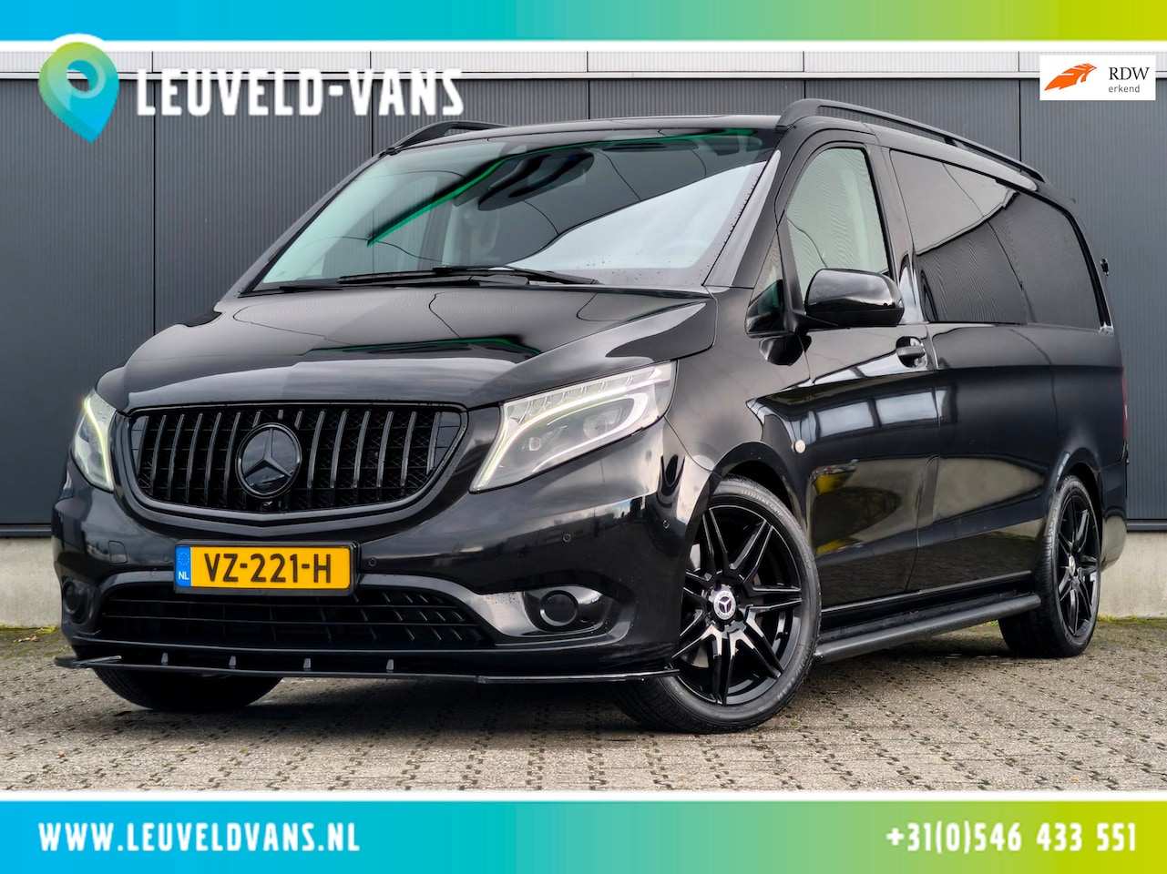 Mercedes-Benz Vito - 119 CDI AUT DUBBELE CABINE LED CLIMATE CRUISE TREKHAAK - AutoWereld.nl