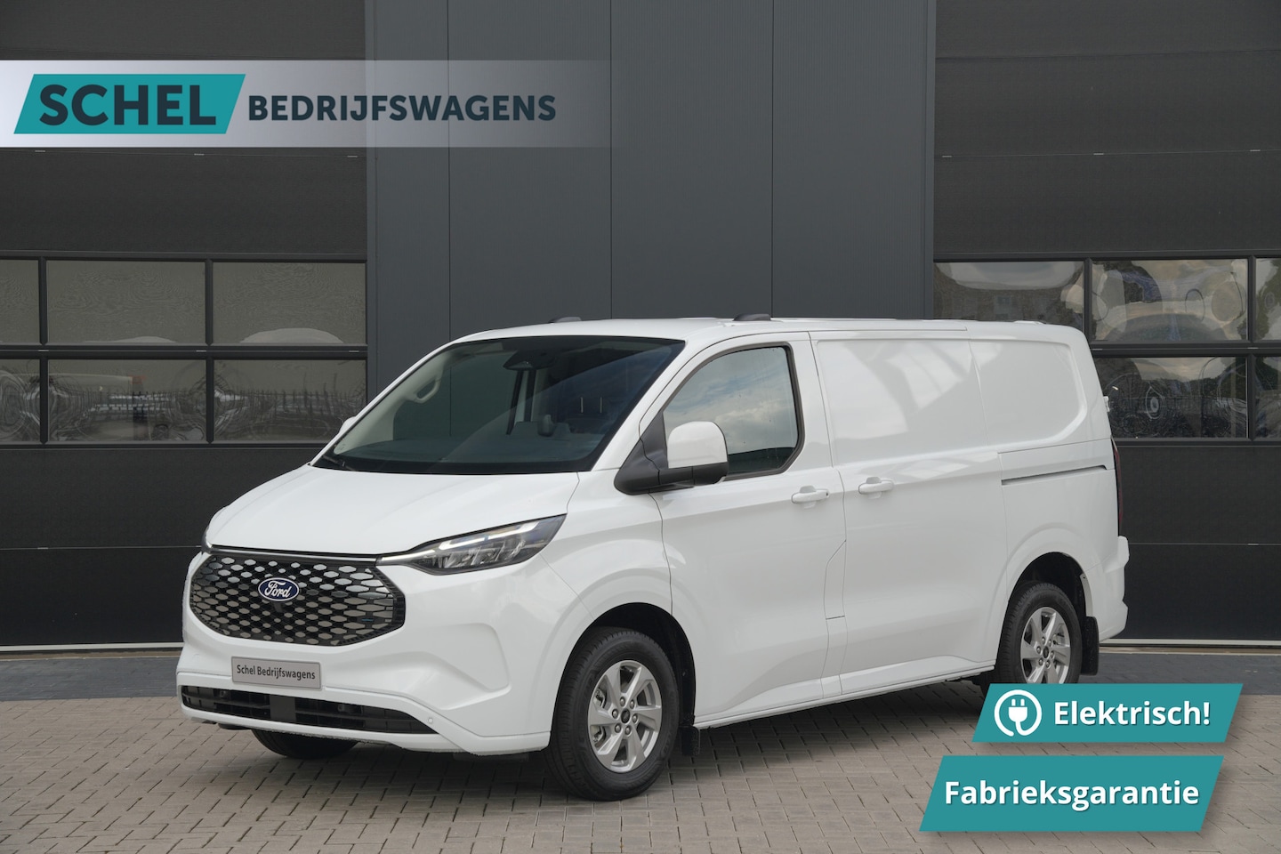 Ford Transit Custom - E-Transit 320 L1H1 Limited 71 kWh 218pk - 2x Schuifdeur - Trekhaak - Camera - Carplay - Ri - AutoWereld.nl