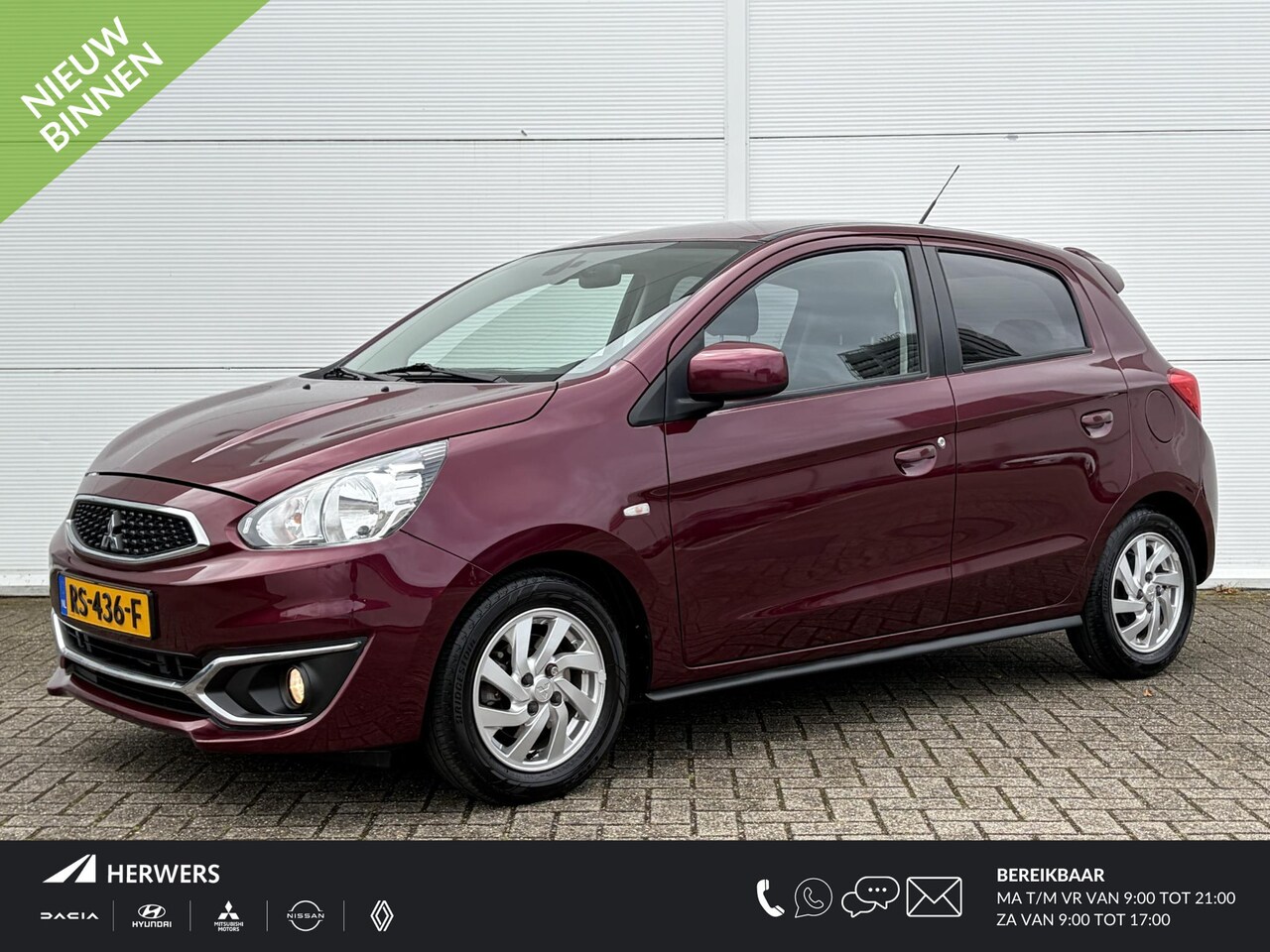 Mitsubishi Space Star - 1.2 Connect Pro / Apple Carplay/Android Auto / Airco / Navigatiesysteem full map / - AutoWereld.nl