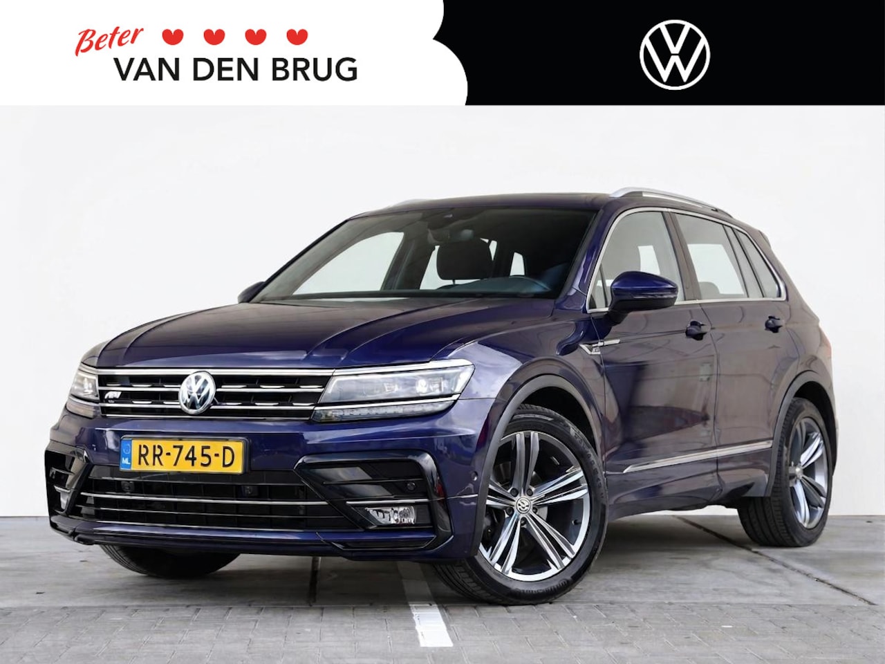 Volkswagen Tiguan - 1.4 TSI ACT R-Line 150 pk DSG | Panoramadak | Trekhaak | Camera | LED Plus | Ergo-stoel | - AutoWereld.nl