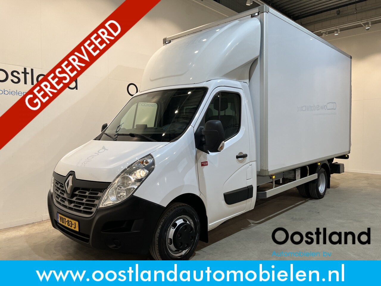 Renault Master - 2.3 dCi L4 DL 164 PK Bakwagen / Dhollandia Laadklep / Meubelbak / Euro 6 / Dubbel Lucht / - AutoWereld.nl