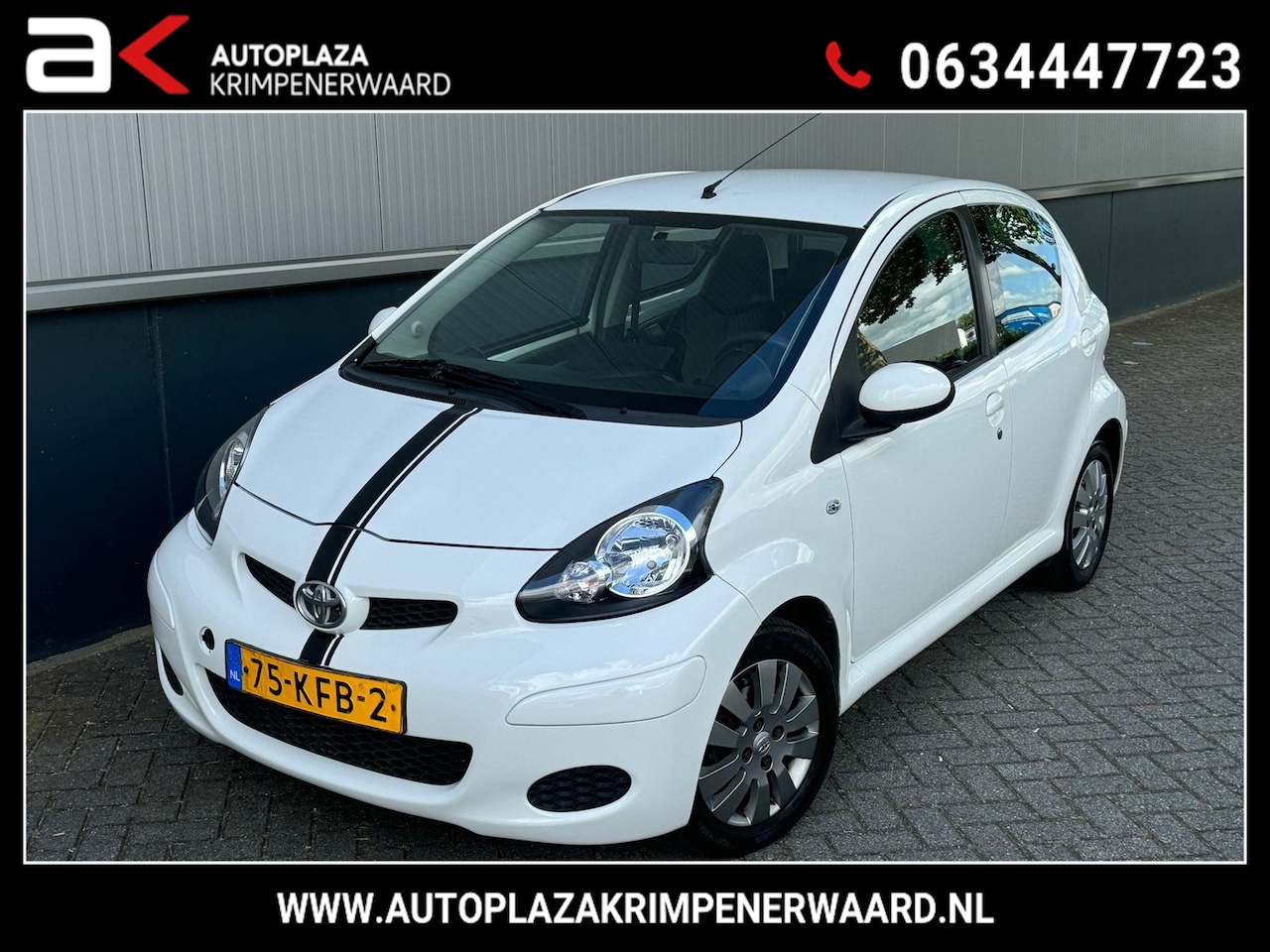 Toyota Aygo - 1.0-12V Xcite White Carplay N apk Airco NAP - AutoWereld.nl