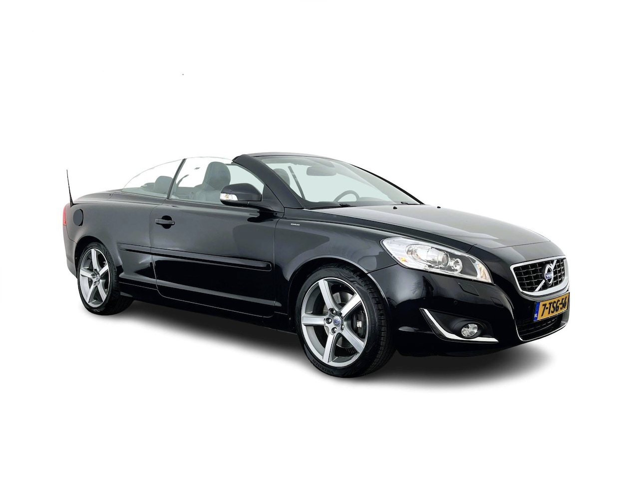 Volvo C70 Convertible - 2.0 D3 Summum Plus Line Aut *LEATHER | XENON | MEMORY-PACK | CRUISE | PDC | TOWBAR | AIRSC - AutoWereld.nl