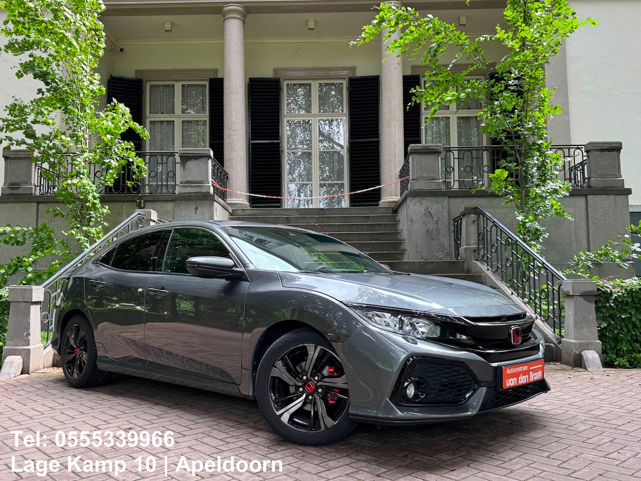 Honda Civic - 1.0 i-VTEC Premium Automaat Navi Camera Stoelverwarming Climate Cruise Ctr Full Options - AutoWereld.nl