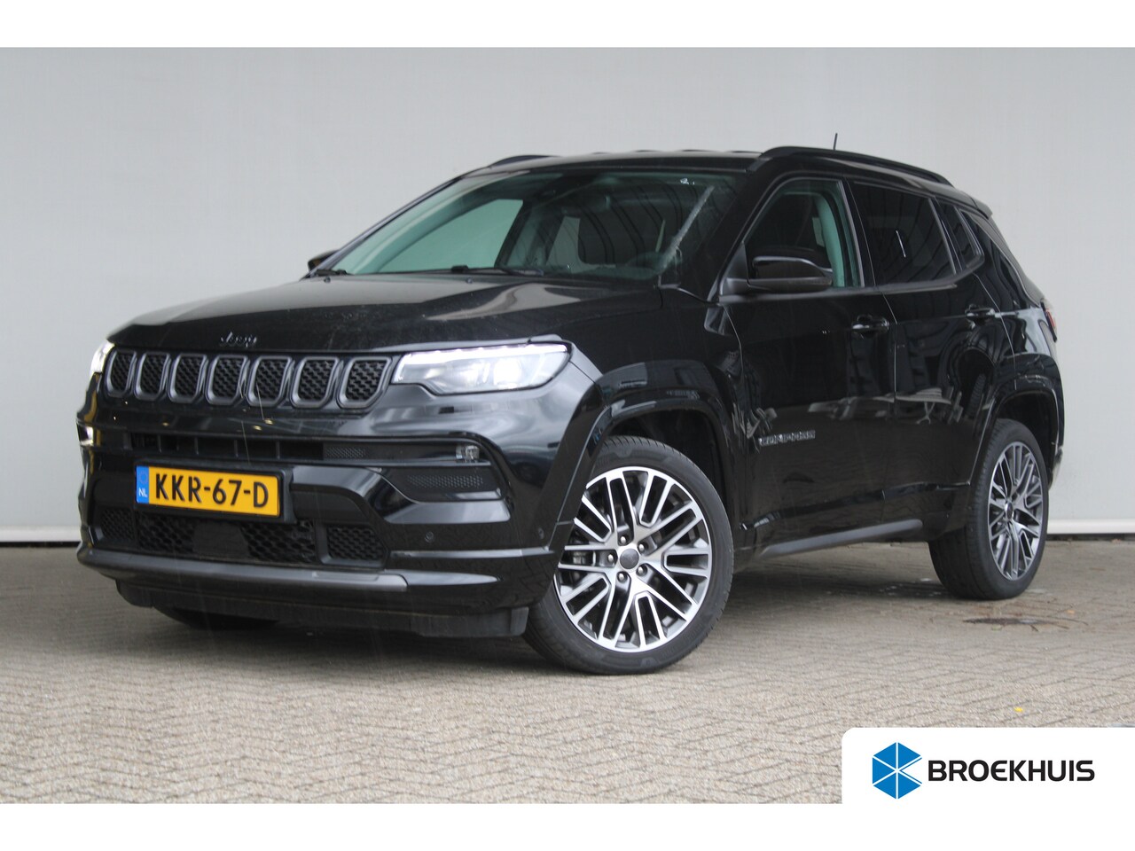 Jeep Compass - 1.5T e-Hybrid Upland | Adaptieve cruise control | Ledere bekleding | Keyless entry & Start - AutoWereld.nl