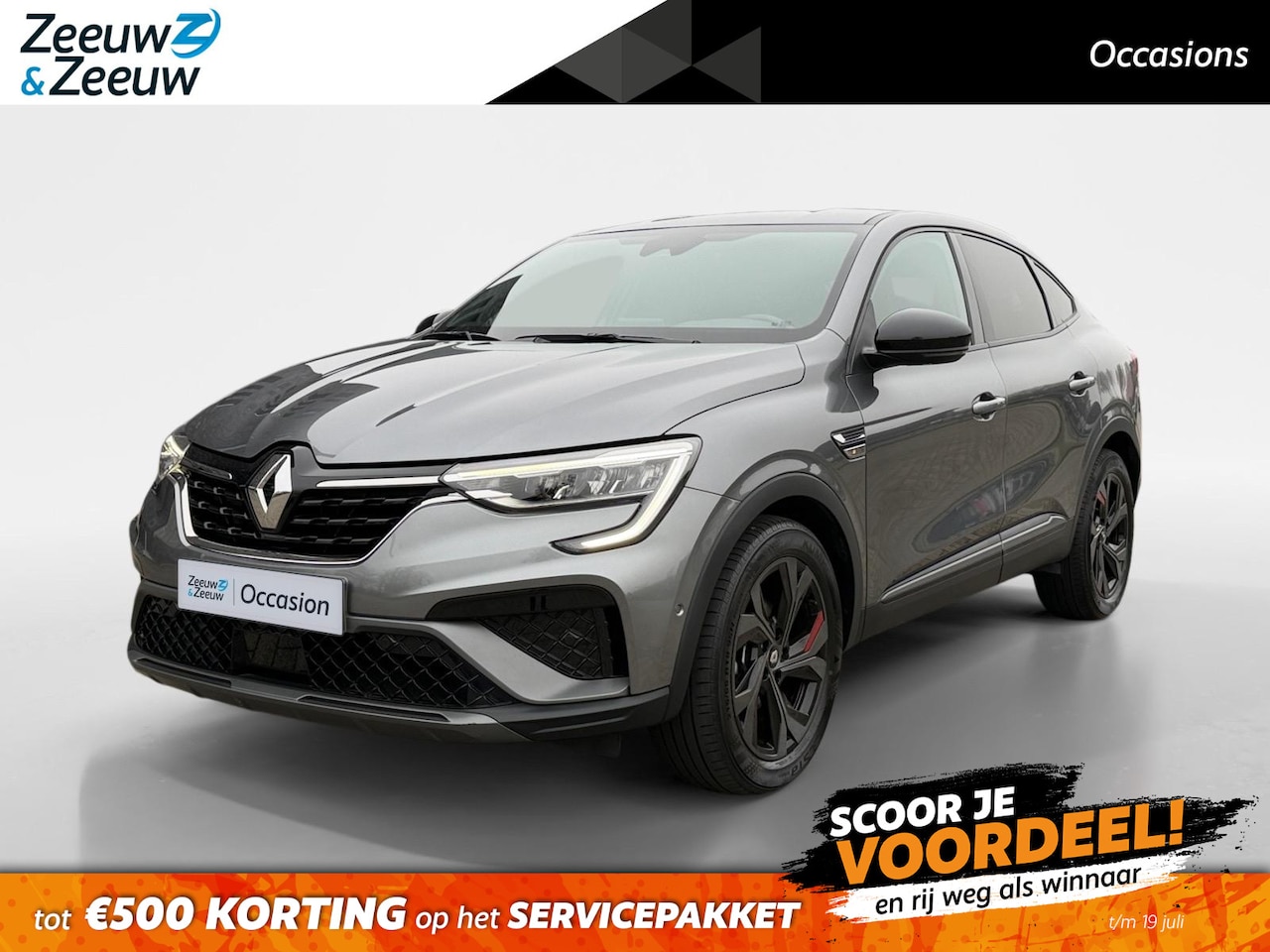 Renault Arkana - 145PK E-Tech Hybrid R.S. Line Automaat | 9,3" Navi | Camera | Climate Control | Adaptive C - AutoWereld.nl