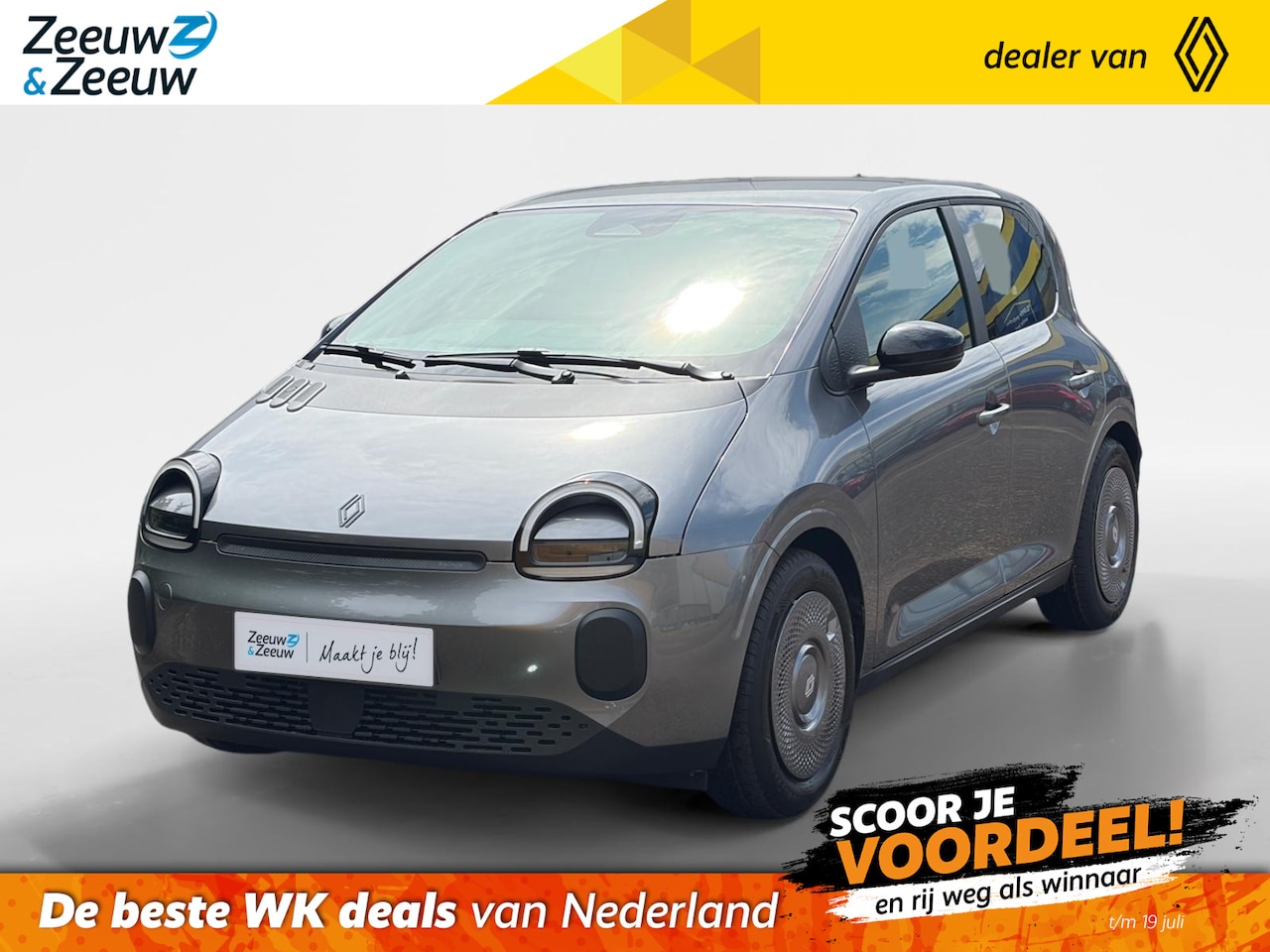 Renault Twingo - urban range evolution 27.5 kWh l Nu in de showroom! | Gratis 5 jaar garantie tot 100.000km - AutoWereld.nl