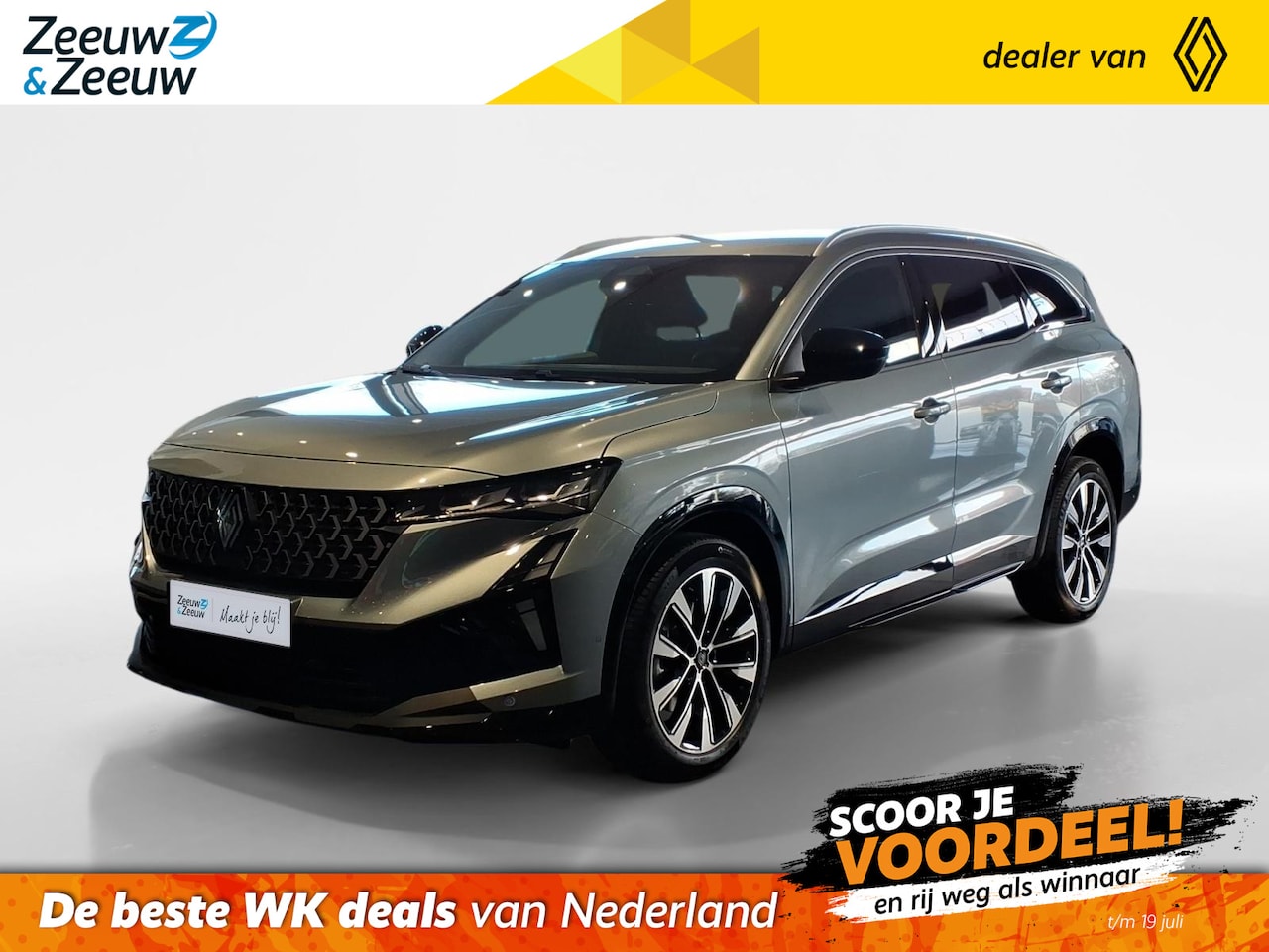 Renault Espace - E-Tech full hybrid 200 techno 5p. | Navigatie | LMV | Camera | ACC | Carplay | - AutoWereld.nl